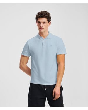 Karl Lagerfeld Kameo Polo Shirt - Blue