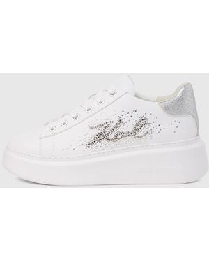 KARL LAGERFELD Anakapri Signature Trainers - White