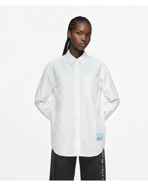 KL Jeans Klj X Pietro Terzini Boxiges Hemd, Damen, Größe - Weiß