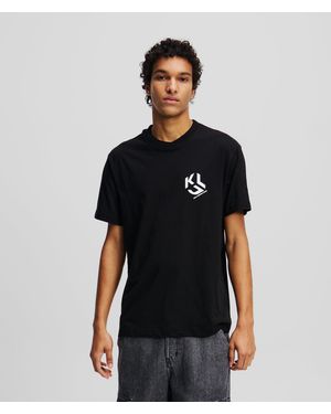 KL Jeans Monogram T-Shirt - Black
