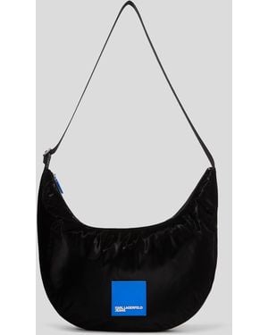 KL Jeans Ubran Nylon Sling Bag - Black