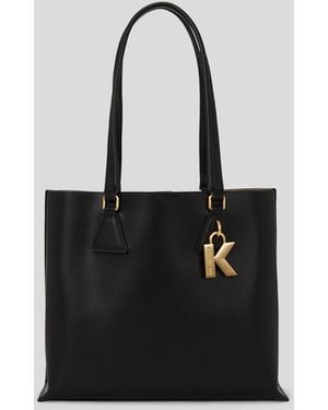 Karl Lagerfeld K/lock Tote Bag - Black