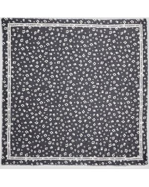 KARL LAGERFELD Ikon Choupette Scarf - Grey