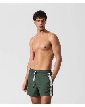 KARL LAGERFELD Logo Boardshorts - Green