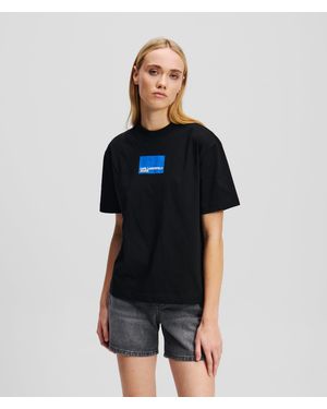 KL Jeans Klj Box Logo T-Shirt - Black