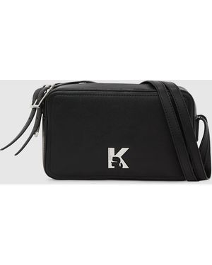 KL Jeans Twin Strap Camera Bag - Black