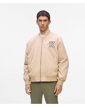 Karl Lagerfeld Single-breasted Jacket - Natural