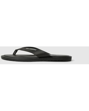 KL Jeans Kastor Iv Slides - Black