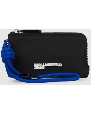 KL Jeans Cord Nylon Cardholder - Black