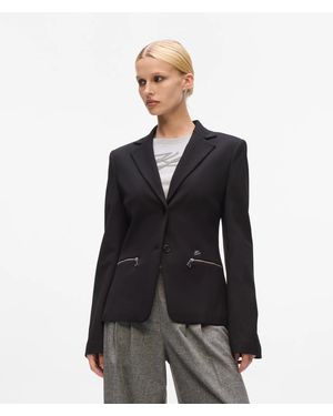 KARL LAGERFELD Punto Jacket - Black