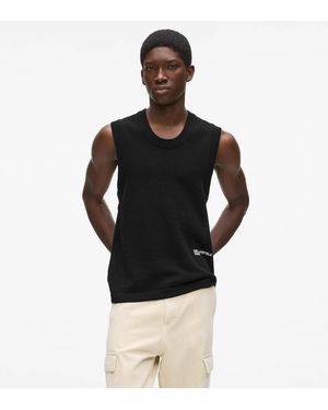 KL Jeans Knit Tank Top - Black