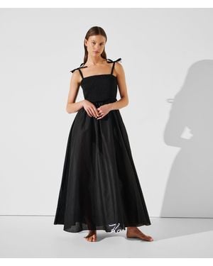 KARL LAGERFELD K/Signature Beach Dress - Black