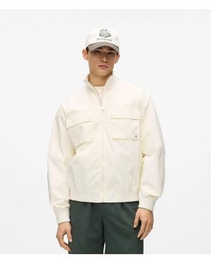 KARL LAGERFELD Côte D'Azur Bomber Jacket - White