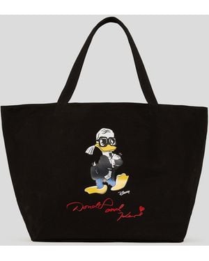 Karl Lagerfeld Disney X Kl Shopper - Black