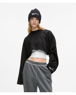 KL Jeans Layered Sweatshirt - Black