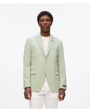 Karl Lagerfeld Single-breasted Jacket - Green