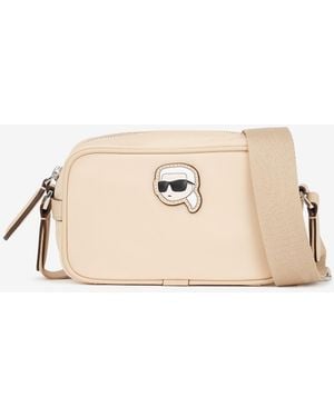 Karl Lagerfeld Ikon Nylon Camera Bag - Natural