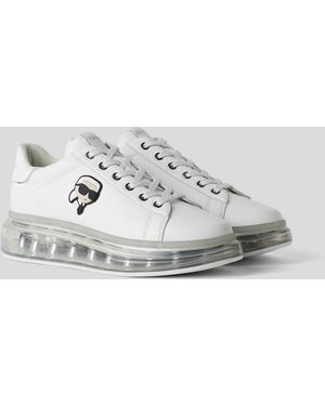KARL LAGERFELD Ikon Nft Kapri Kushion Trainers - White