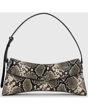 KARL LAGERFELD K/Autograph Twist Python Shoulder Bag - Multicolour