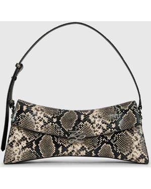 KARL LAGERFELD K/Autograph Twist Python Shoulder Bag - Multicolour