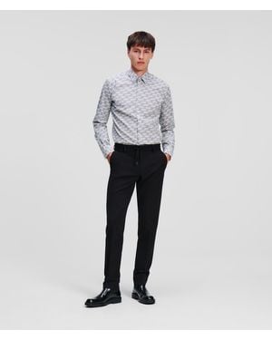 Karl Lagerfeld Trousers Pace - Grey