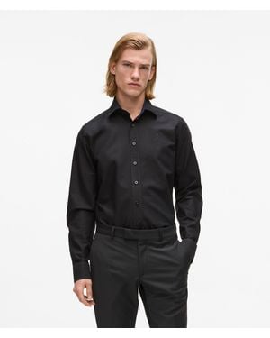 KARL LAGERFELD Classic Shirt - Black