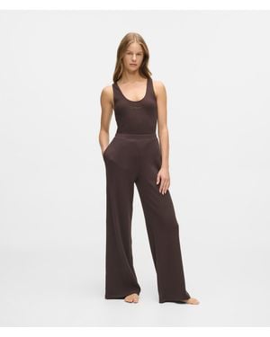 KARL LAGERFELD Waffle Loungewear Trousers - Multicolour