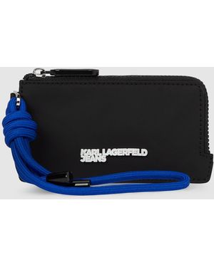 KL Jeans Cord Nylon Cardholder - Black