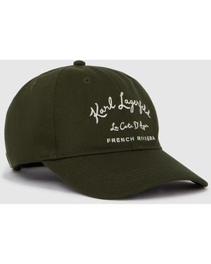 KARL LAGERFELD Vacances De Karl Cap - Green
