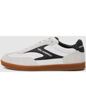KL Jeans Kandidate Lace Mix Trainers - White