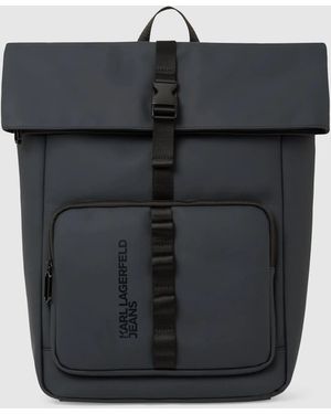KL Jeans Sac À Dos Avec Sangle Enroulable, Homme, Taille - Noir