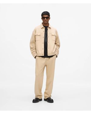 KARL LAGERFELD Loose-Fit Joggers - Natural