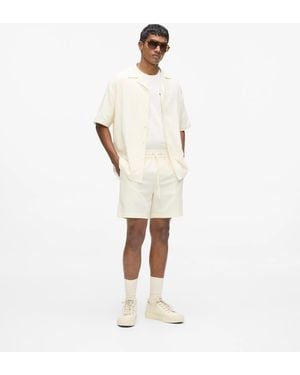KARL LAGERFELD Textured Shorts - White