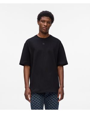 Karl Lagerfeld Pique T-Shirt - Black