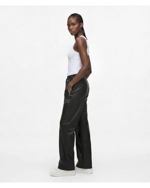 KL Jeans Klj X Pietro Terzini Faux-Leather Trousers - White