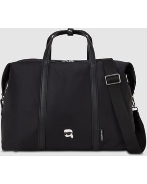 Karl Lagerfeld Sac Week-End Ikon, Femme, Taille - Noir
