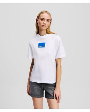 KL Jeans Klj Box Logo T-Shirt - White