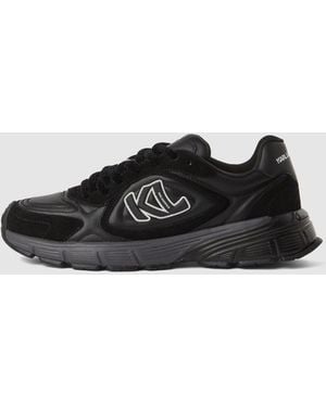 KARL LAGERFELD Orion Monogram Trainers - Black