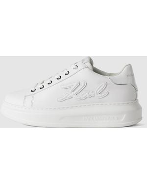 KARL LAGERFELD Kapri Signia Low Trainers - White