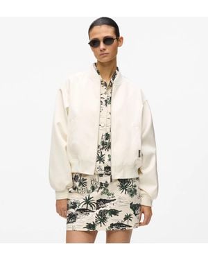 KARL LAGERFELD Côte D'Azur Bomber Jacket - White