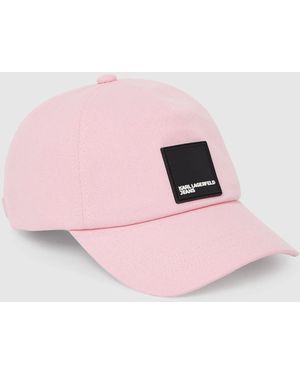 KL Jeans Logo Patch Cap - Pink