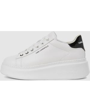 KARL LAGERFELD Anakapri Ikon Charm Trainers - White