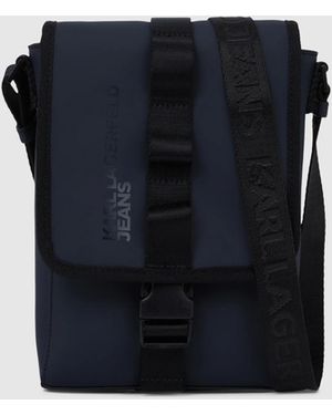KL Jeans Sac Reporter Enduit, Homme, Taille - Bleu