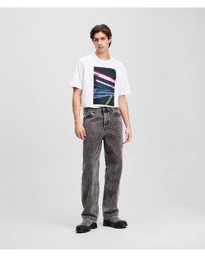 KL Jeans Entspannte Jeans, Mann, Größe - Weiß