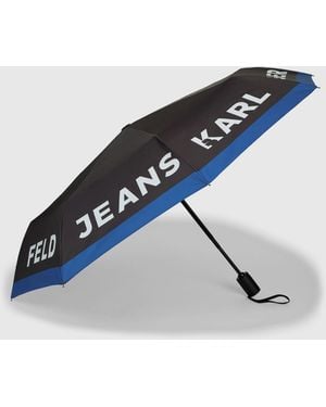 KL Jeans Logo Umbrella - Blue