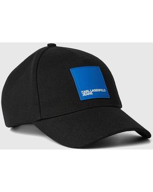 KL Jeans Logo Patch Cap - Blue