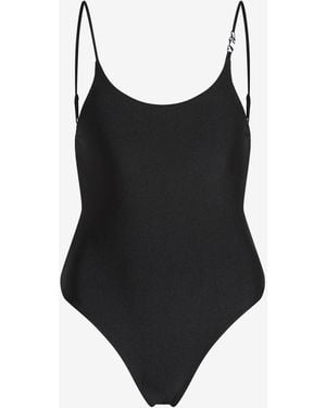 Karl Lagerfeld Cheeky Swimsuit - Black