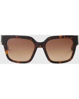 KARL LAGERFELD Monogram Square Sunglasses - Multicolour