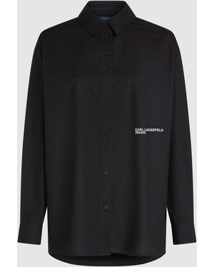 KL Jeans Oxford Shirt - Black