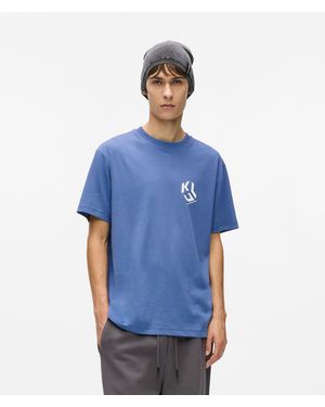 KL Jeans Monogram T-Shirt - Blue